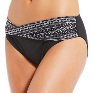 Coco Reef Twist Front Bikini Bottom Black